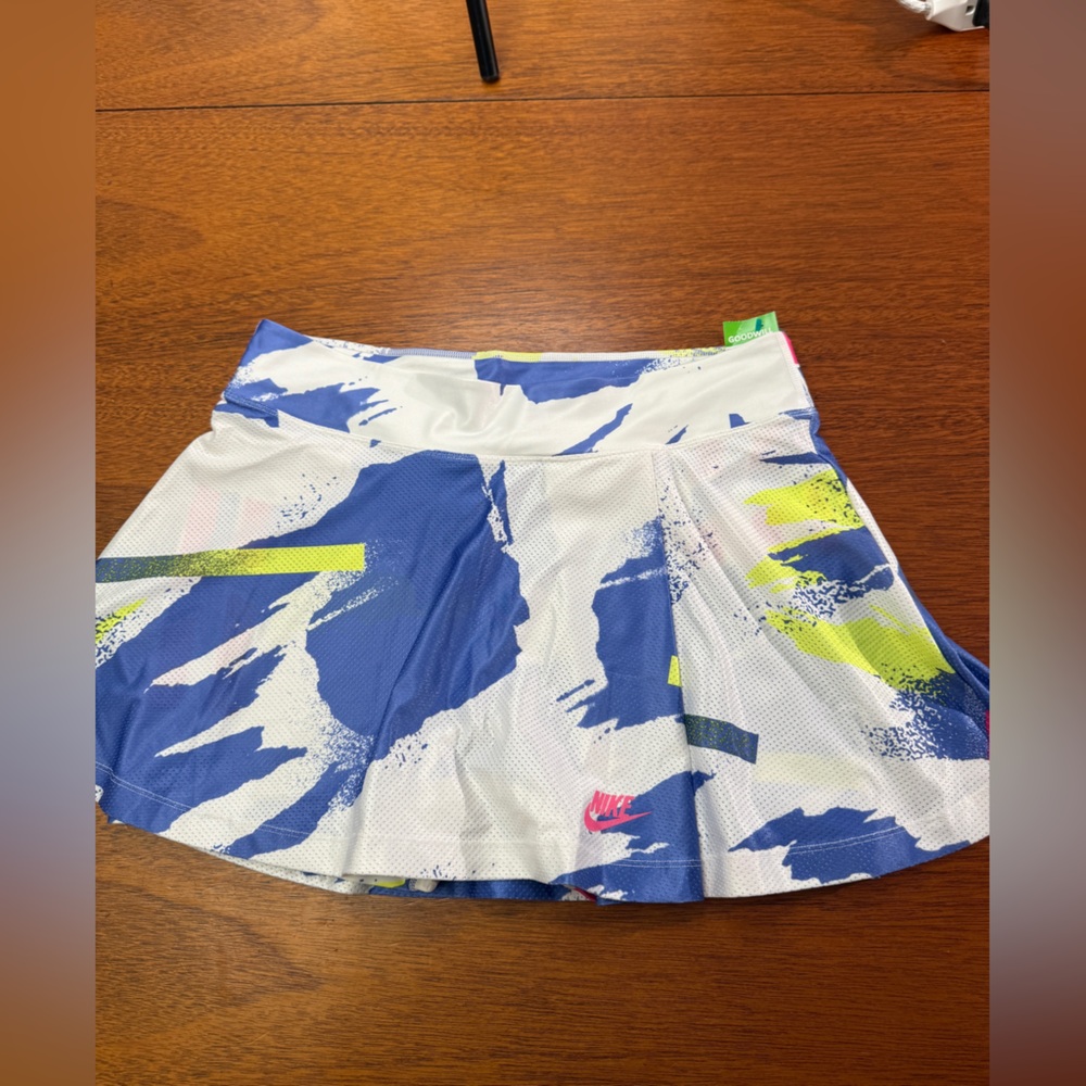 Nike Women's Skirt - Blue and White